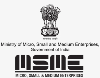 MSME Udyam registered enterprise logo — Ministry of Micro, Small and Medium Enterprises, Government of India